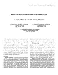thumnail for Anisotropy Material Properties of Human Uterus Shuyang Fang.pdf
