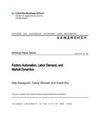 thumnail for WP 394 Factory Automation, Labor Demand, and Market Dynamics.pdf