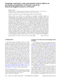thumnail for Levy, 2009a-Language experience and consonantal context effects on perceptual assimilation.pdf