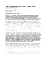 thumnail for Why_Is_the_Republican_Party_Still_Trying_to_Define_President_Obama.pdf