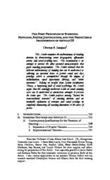 thumnail for Sundquist_First_Principles_of_Standing_January_20111.pdf