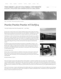 thumnail for Practice_Practice_Practice__CUinFiji14___The_Drew_Lab_at_Columbia_University.pdf