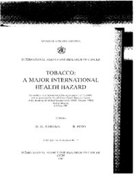 thumnail for Stellman_1986_IARC_SciPub74_CigaretteYieldAndCancer.pdf