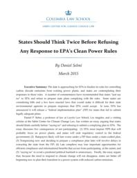 thumnail for selmi_-_states_should_think_twice_before_refusing_any_response_to_epas_clean_power_rules.pdf