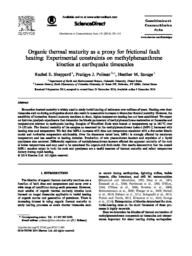 thumnail for Sheppard_et_al__2015_Organic_thermal_maturity_as_a_proxy_for_frictional_fault_heating-_Experimental_constraints_on_methylphenanthrene_kinetics_at_earthquake_timescales.pdf