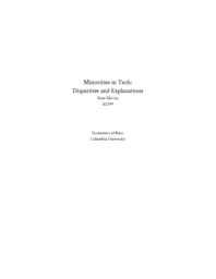 thumnail for MinoritiesinTechDisparitiesandExplanations.pdf