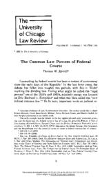 thumnail for The_Common_Law_Powers_of_Federal_Courts.pdf