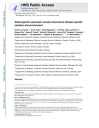 thumnail for Knowles et al. - 2017 - Allele-specific expression reveals interactions be.pdf