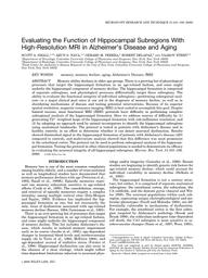 thumnail for Small et al. - 2000 - Evaluating the function of hippocampal subregions .pdf