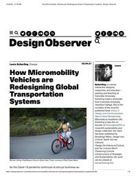thumnail for How Micromobility Vehicles are Redesigning Global Transportation Systems_ Design Observer-Scherling.pdf