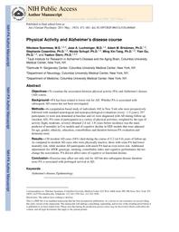 thumnail for Scarmeas et al. - 2011 - Physical Activity and Alzheimer Disease Course.pdf