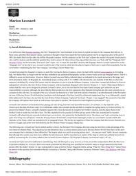 thumnail for Marion Leonard – Women Film Pioneers Project.pdf