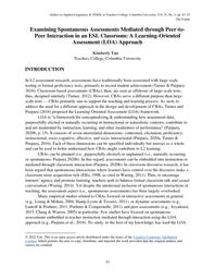 thumnail for Tan_2022_Examining Spontaneous Assessments Mediated through Peer-to-Peer Interaction in.pdf