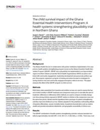 thumnail for #16 Bawah Child Survival impact of GEHIP.pdf