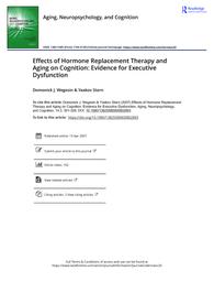 thumnail for Wegesin and Stern - 2007 - Effects of Hormone Replacement Therapy and Aging o.pdf