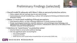 thumnail for COVID-19 Research Lightning Talk_ Branden Johnson, Decision Science Research Institute.mp4