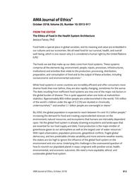 thumnail for 2018 - The Ethics of Food in the Health System Architectu.pdf