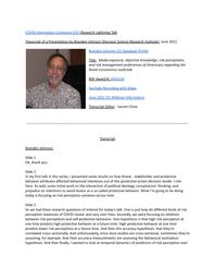 thumnail for Branden Johnson, Decision Research Institute Transcript.pdf