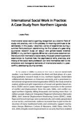 thumnail for International Social Work in Practice- A Case Study from Northern Uganda.pdf