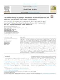 thumnail for 2025 Conti et al top down vs bottom food system transformation GFS.pdf