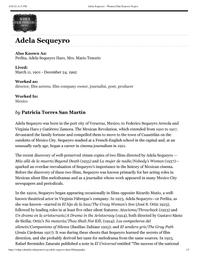 thumnail for Adela Sequeyro – Women Film Pioneers Project.pdf