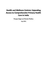 thumnail for Health and Wellness Centres- WP.pdf