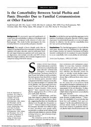 thumnail for Horwath - 1995 - Is the Comorbidity Between Social Phobia and Panic.pdf