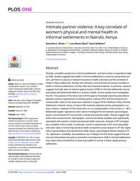 thumnail for Winter et al. - 2020 - Intimate partner violence A key correlate of wome.pdf