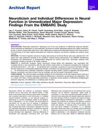thumnail for Fournier et al. - 2017 - Neuroticism and Individual Differences in Neural F.pdf
