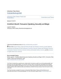 thumnail for Erichtho s Mouth Persuasive Speaking Sexuality and Magic.pdf