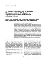 thumnail for Albert et al. - An Observed Performance Test of Medication Managem.pdf