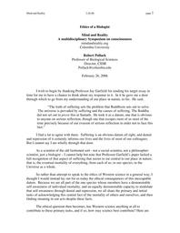 thumnail for Robert E. Pollack - 2006 - Mind and Reality A multidisciplinary Symposium on.pdf