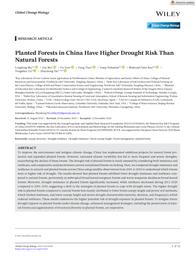 thumnail for Global Change Biology - 2025 - Ma - Planted Forests in China Have Higher Drought Risk Than Natural Forests.pdf