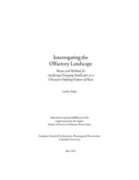 thumnail for Papke_2022_Interrogating the Olfactory Landscape.pdf