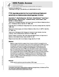 thumnail for Mathur D et al., PTEN glutmine flux Cancer Discov 2017.pdf