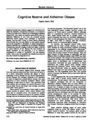 thumnail for Cognitive Reserve and AD.pdf