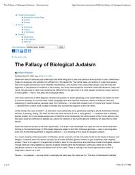 thumnail for Robert E. Pollack - 2003 - The Fallacy of Biological Judaism.pdf