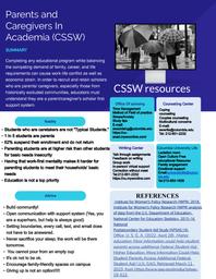 thumnail for Parent and Caregivers in Academia CSSW.pdf