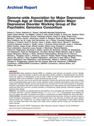 thumnail for Power et al. - 2017 - Genome-wide Association for Major Depression Throu.pdf