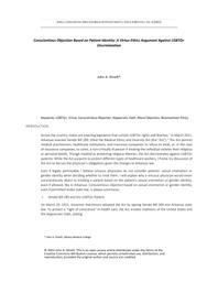 thumnail for DinelliJohnConscientiousObjectionBasedonPatientIdentityVoicesinBioethics2022.pdf