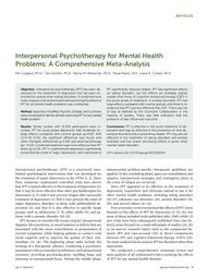 thumnail for Cuijpers et al. - 2016 - Interpersonal Psychotherapy for Mental Health Prob.pdf