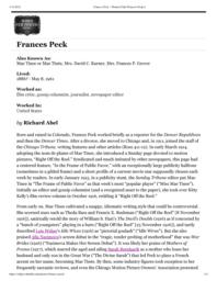 thumnail for Frances Peck – Women Film Pioneers Project.pdf