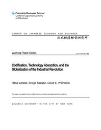 thumnail for WP 389.Codification, Technology Absorption, and the Globalization of the Industrial Revolution.pdf