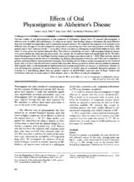 thumnail for Effects of oral physostigmine in Alzheimers Di.pdf
