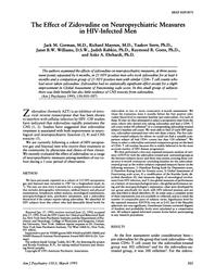 thumnail for 1993 - The effect of zidovudine on neuropsychiatric measu.pdf