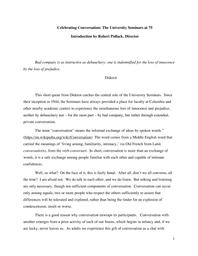 thumnail for Pollack - 2020 - Celebrating Conversation The University Seminars .pdf