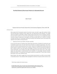 thumnail for ob2338__PirzadaNefesNonhumanPrimateUseinBiomedicalResearchVoicesinBioethics2022.pdf
