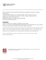 thumnail for Klitzman_Sexual Orientation and Associated Characteristics among North American Acad Psychs.pdf
