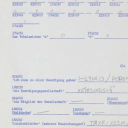 Western questionnaire, answ...