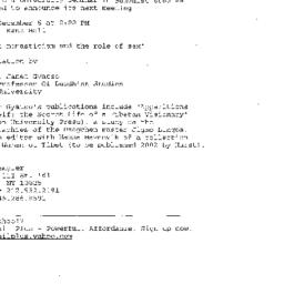 Announcements, 2002-09-26. ...